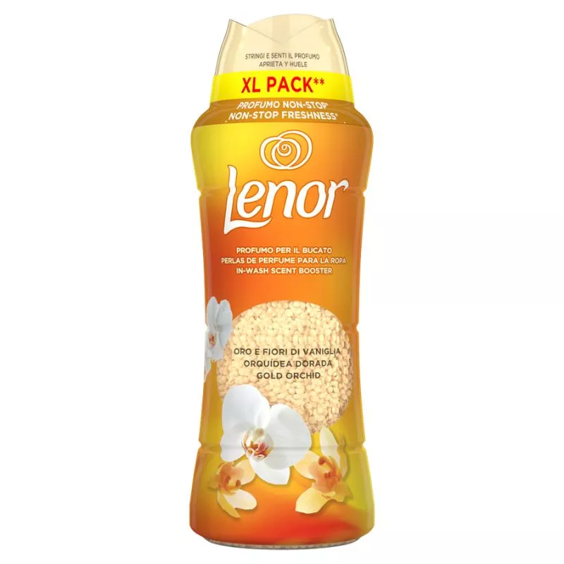 Balsam de rufe LENOR Gold Orchid, in granule, 495 g