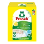 Detergent concentrat pentru rufe FROSCH Lămâie, cu înălbitor, 1450 g
