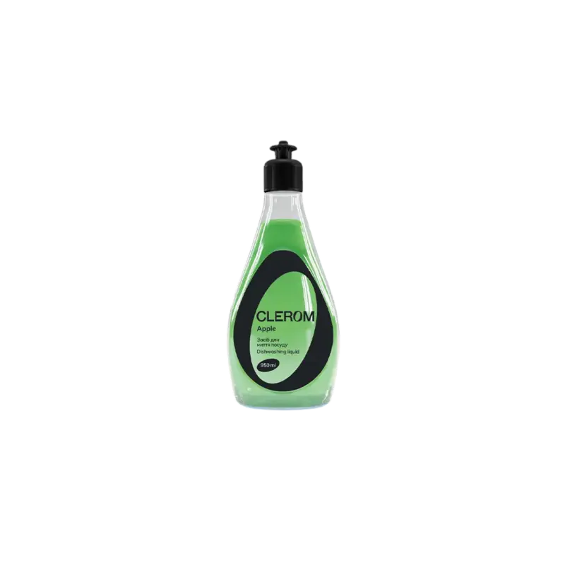 Detergent de vase CLEROM Apple, 950 ml
