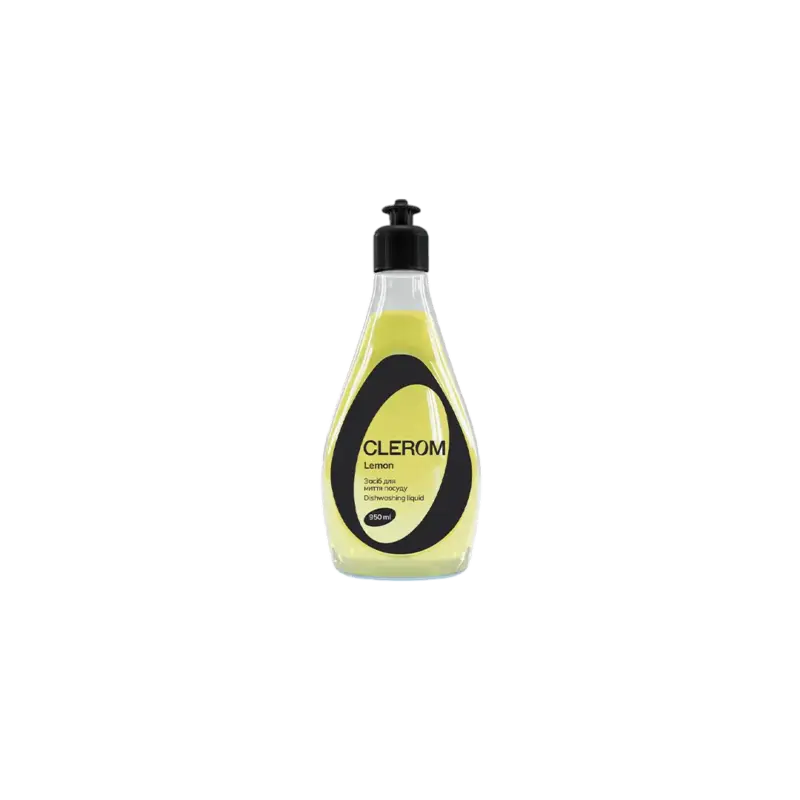 Detergent de vase CLEROM Lemon, 950 ml