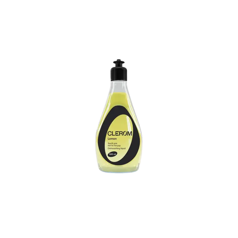 Detergent de vase CLEROM Lemon, 500 ml