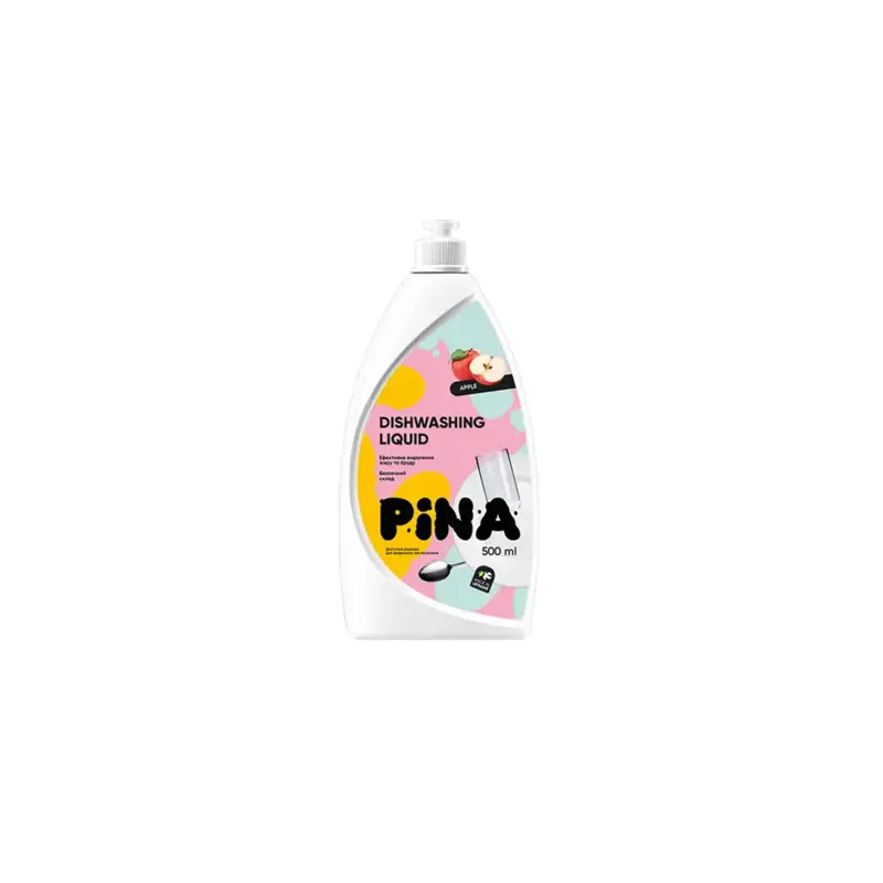 Detergent de vase PINA Apple, 500 ml