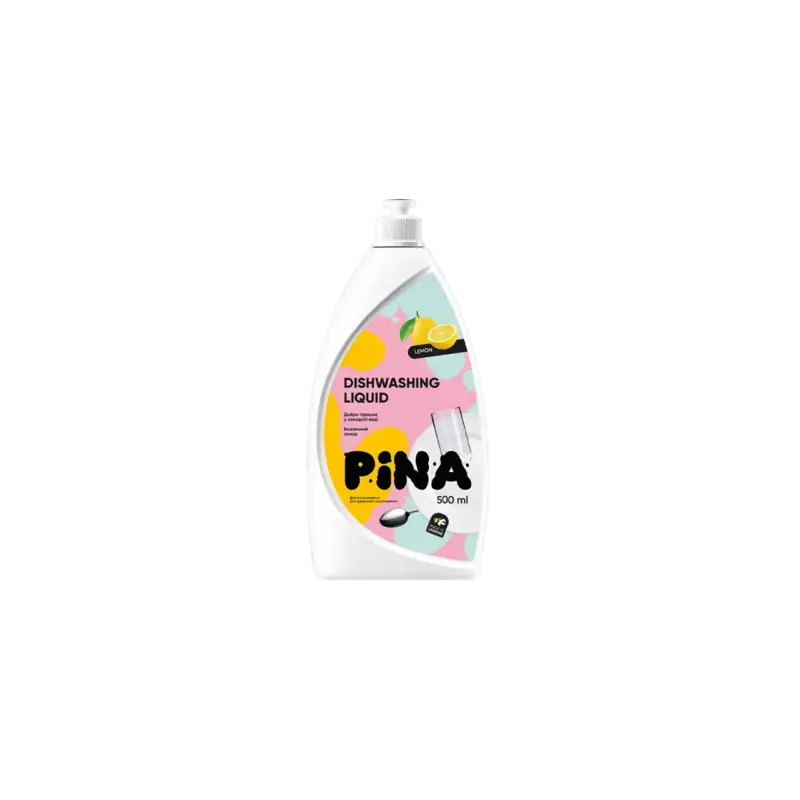 Detergent de vase PINA Lemon, 500 ml