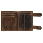 Portofel Green Burry 1796A-Skull-25 - imagine 2