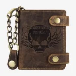 Portofel Green Burry 1796A-Skull-25