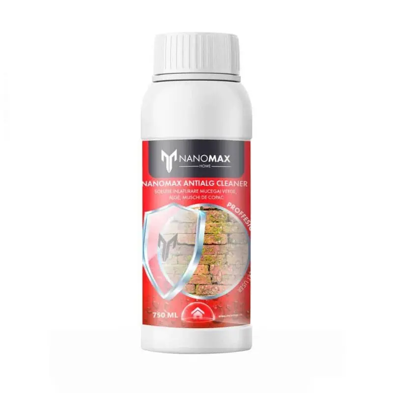 Solutie сuratare mucegai, muschi, eflorescenta verde, Nanomax, 750 ml