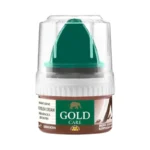 Cremă pentru încălțăminte GOLDCARE, Cu ceară, Maro, 50ml