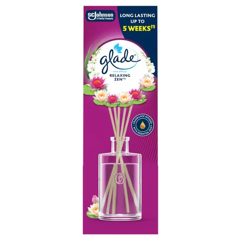 Difuzor cu bețișoare GLADE Relaxing Zen, 50 ml