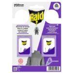 Gel RAID împotriva moliilor cu aromă de lavandă, 2 bucăți