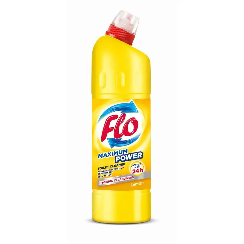 Gel universal de curățare WC Flo Lămâie, 1L
