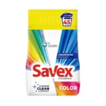 Detergent pudra SAVEX Premium Color, 3.6 kg, 45 spalari