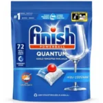 Tablete pentru masina de spalat vase FINISH Quantum, 72 buc
