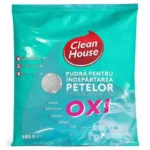 Praf pentru îndepărtarea petelor CLEAN HOUSE OXI, 200 g