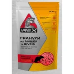 Granule IREX, contra soarecilor si sobolanilor, 200 g