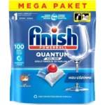 Tablete pentru masina de spalat vase FINISH Quantum, 100 buc
