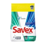 Detergent pudra SAVEX 2 in 1 Fresh, 5.5 kg, 68 spalari