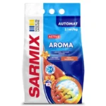 Detergent pudra SARMIX Active Aroma, Pentru toate tipurile de spalare, 2.1 kg
