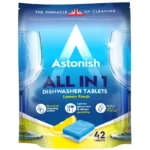 Tablete pentru masina de spalat vase ASTONISH All in 1, 42 buc