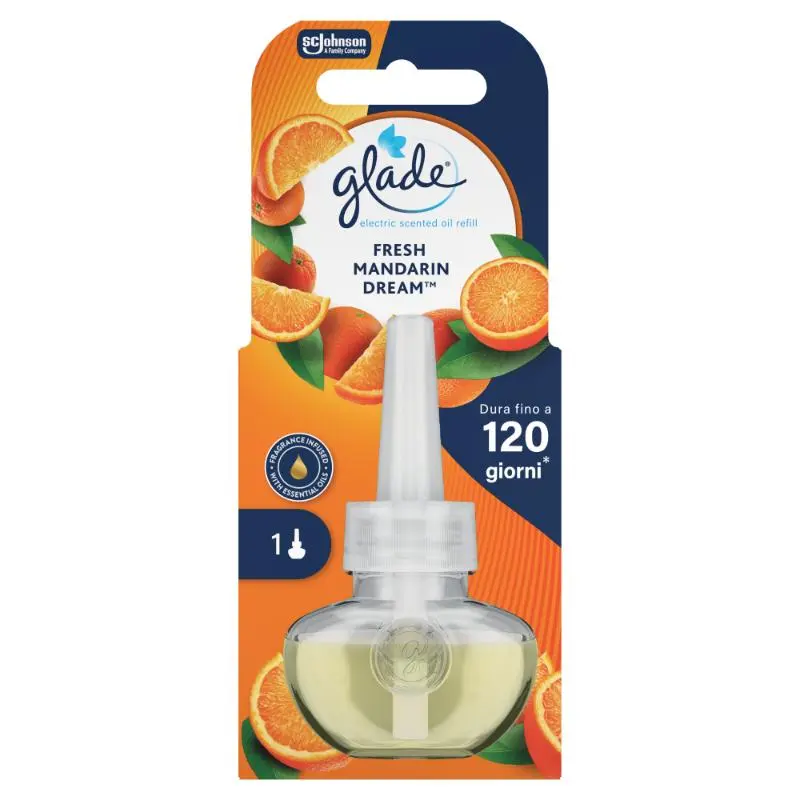 Rezervă pentru odorizant electric GLADE MANDARIN, 20 ml