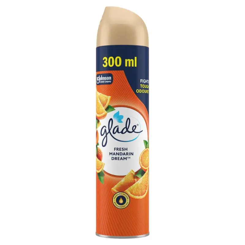 Odorizant de aer GLADE SPRAY MANDARIN, 300 ml