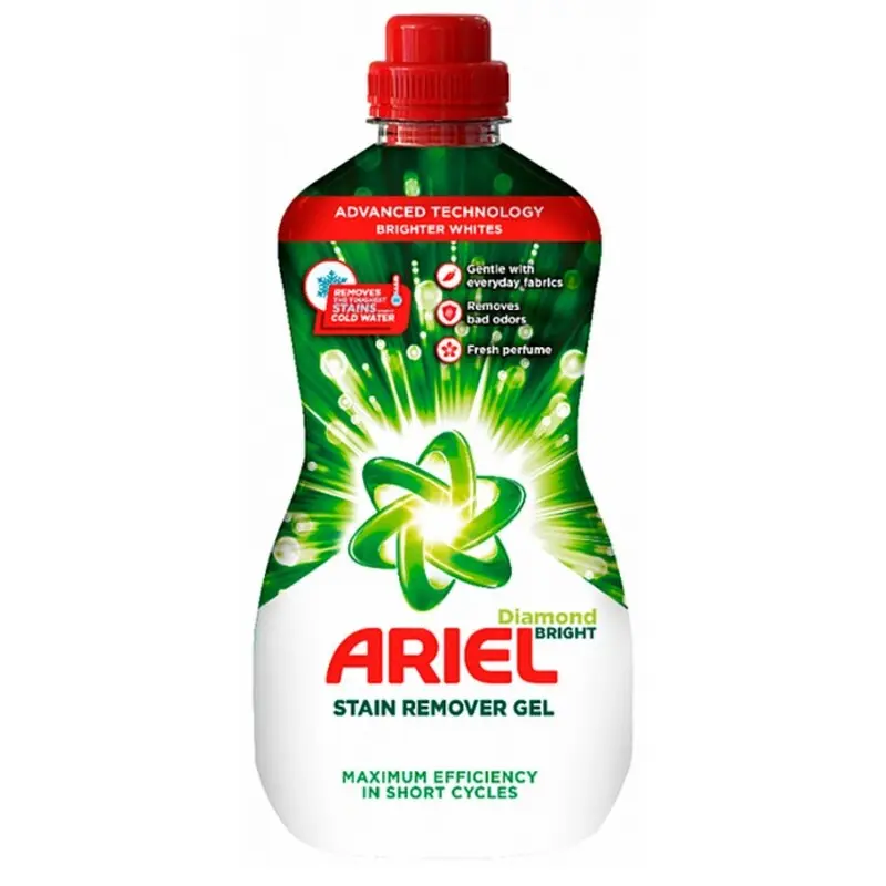 Solutie pentru indepartarea petelor ARIEL, alb, 950 ml