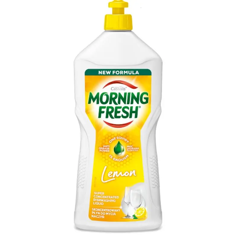 Lichid de spălat vase MORNING FRESH LEMON, 900 ml