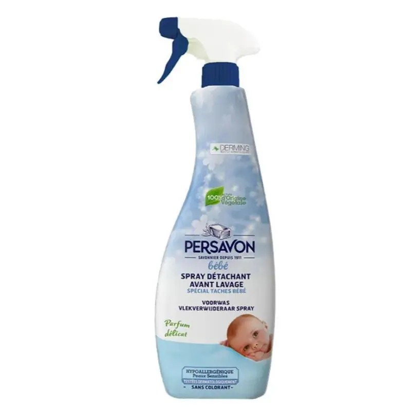 Spray pentru îndepărtarea petelor PERSAVON Baby, Hipoalergenic, Înainte de spălare, 500 ml