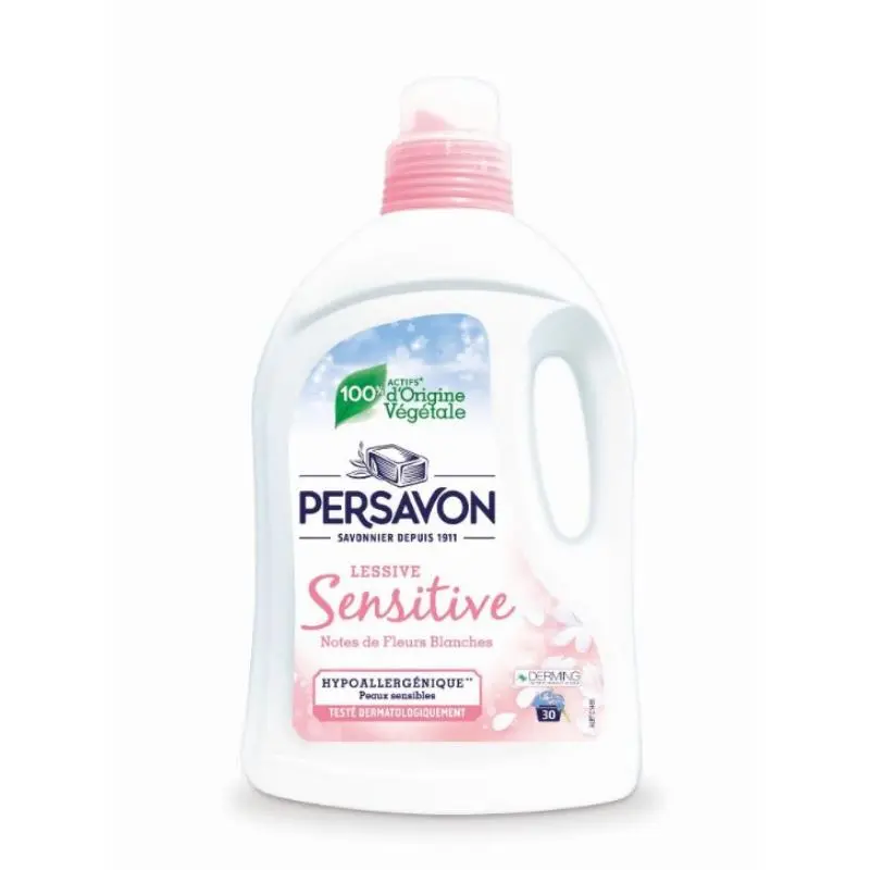 24778614_jpg.webp Detergent de spălat PERSAVON SENSITIVE, Hipoalergenic, 30 spălări, 1500 ml
