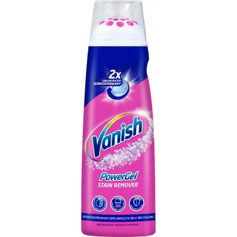 Gel de indepartare pete VANISH Pink Power Gel, 200 ml