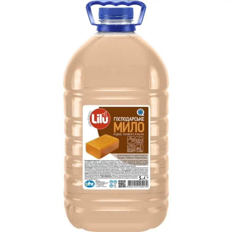 Săpun de uz casnic LILU, Lichid, 5 L