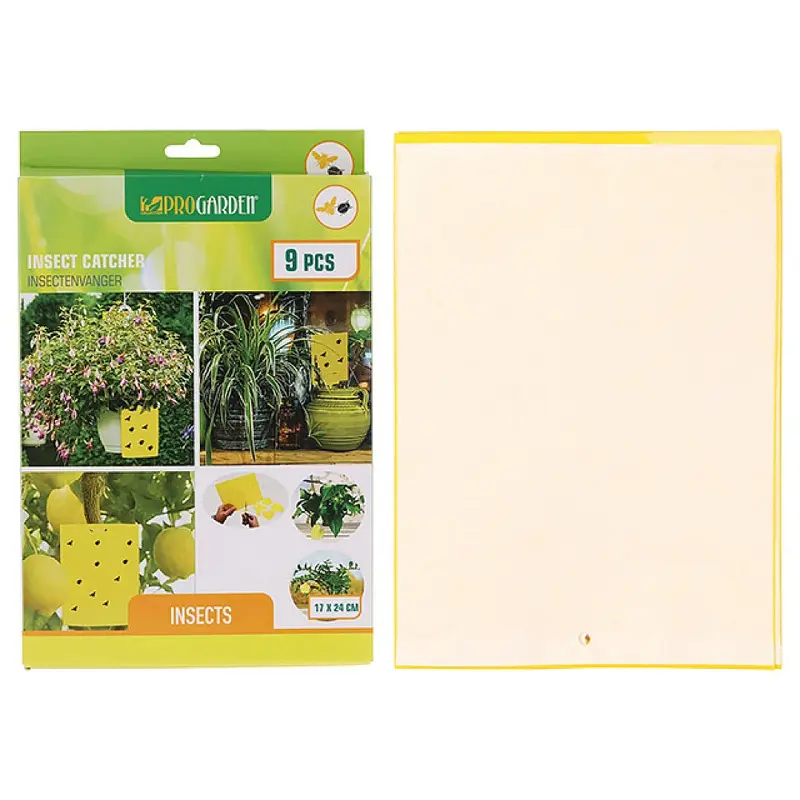 Set benzi adezive pentru insecte ProGarden, 17x24 cm, 9 buc