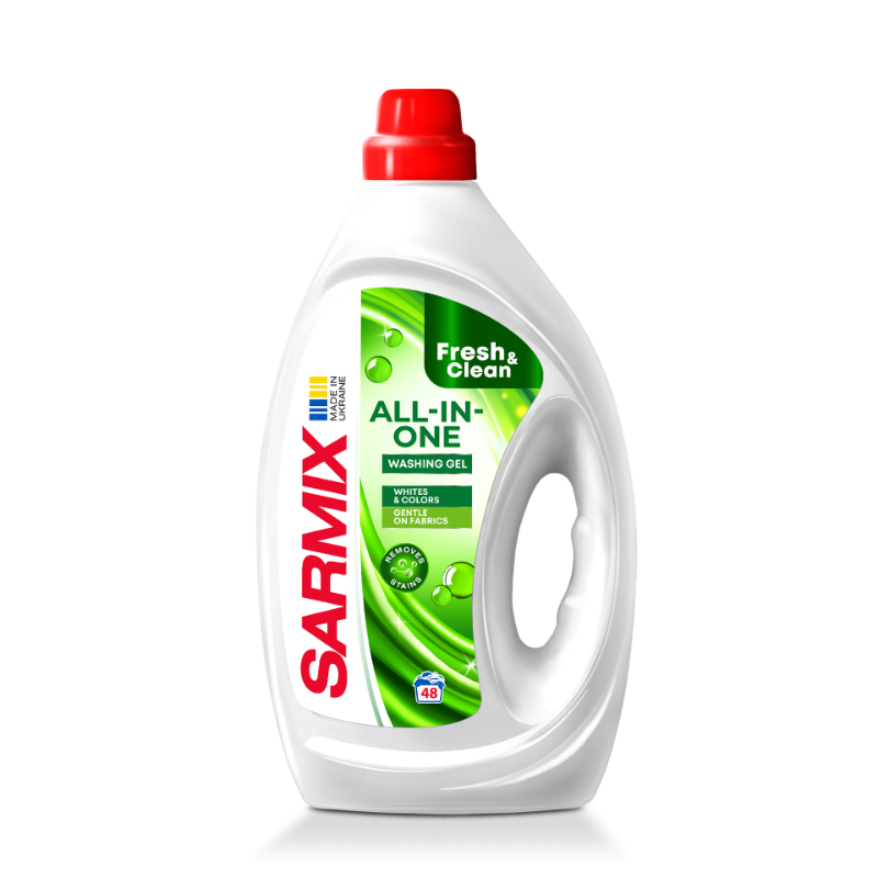 Gel de spălat SARMIX All in one, 1900 ml