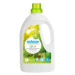 Lichid bio SODASAN Lime, Pentru spalarea rufelor albe si colorate, 1.5 l