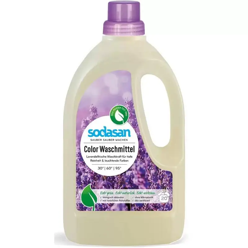 24930209_jpg.webp Detergent lichid bio SODASAN Lavanda, Pentru spalarea rufelor albe si colorate, 1.5 l