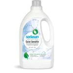 Detergent bio lichid SODASAN Sensitiv, Pentru spalarea rufelor albe si colorate, Hipoalergenic, 1.5 l