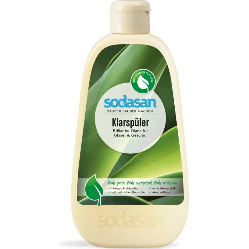 Bio-lichid de clatire SODASAN, Pentru masina de spalat vase, 500 ml