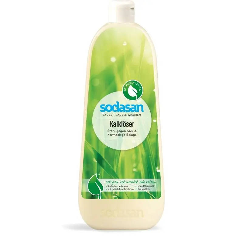 Bio-solutie SODASAN, Pentru indepartarea calcarului, 1 l