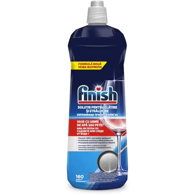 Solutie CALGONIT pentru clatire, pentru mașinile de spălat vase, 800 ml