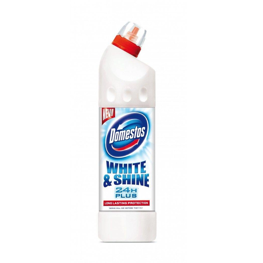 Solutie pentru toaleta DOMESTOS White&Shine gel 750 ml
