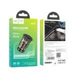 HOCO DZ16 Apex PD30W+QC3.0 dual-port car charger - imagine 4