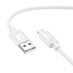 Hoco X122 Benefit silicone charging data cable Micro(packaged) - imagine 2