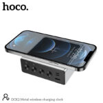 Hoco DCK2 Metal wireless charging clock - imagine 3