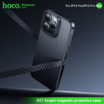 Hoco Knight magnetic protective case for iPhone (AS7) - imagine 15