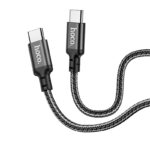 Hoco X14 Double speed 60W charging data cable Type-C to Type-C(L=1M) - imagine 3