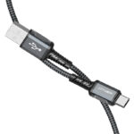 ACEFAST C1-04 USB-A to USB-C aluminum alloy charging data cable - imagine 3