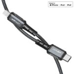 ACEFAST C1-01 USB-C to Lightning aluminum alloy charging data cable - imagine 3