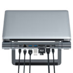 ACEFAST E5 PLUS USB-C multifunctional stand HUB for laptop - imagine 3
