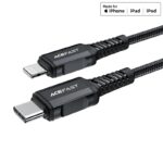 ACEFAST C4-01 USB-C to Lightning aluminum alloy charging data cable - imagine 3