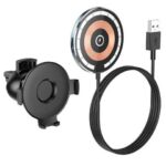 HOCO CW42 Discovery Edition multipurpose magnetic car wireless charger - imagine 3