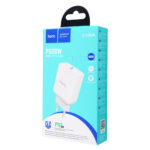 HOCO C104A Stage single port PD20W charger(EU)+set cable - imagine 5